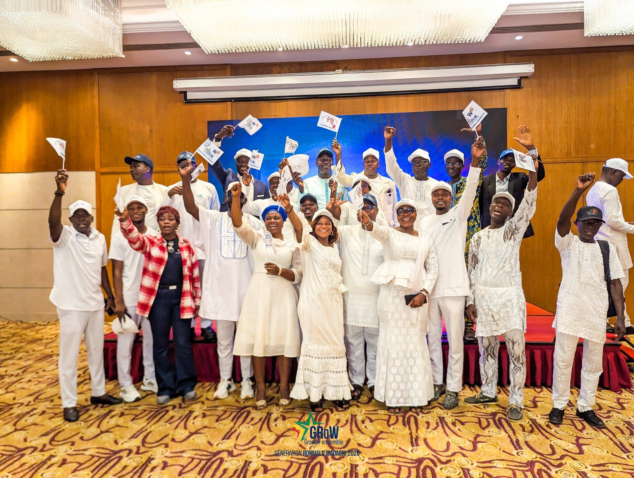 Romuald Wadagni dévoile son projet de société au Palais des Congrès de Cotonou