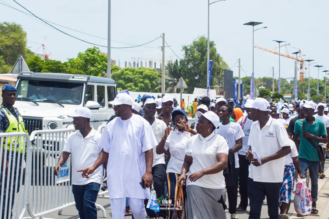 Dernière ligne droite : la caravane fait vibrer Cotonou pour Romuald Wadagni